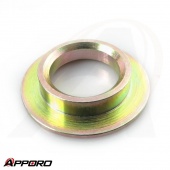 Yellow Zinc Plated Round Washer Spacer Sleeve