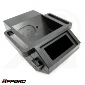 Taiwan OEM Customized Precision Plastic Injection Mold Black ABS Housing Box Front Cover 03