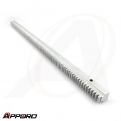 APPORO OEM Customized CNC Milling Parts Al 6061 T6 Natural Anodized Motion Sensor Gear Racks 03