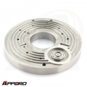 APPORO CNC Milling Presicion Manufacturing Stainless Steel 316 Round Groove Face Flange Plate 03