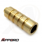APPORO OEM CNC Turning Part Brass C3604 Electric Current Connector 04